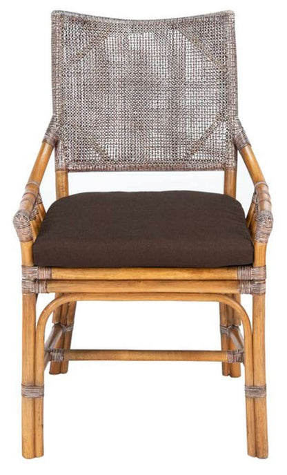 Safavieh - Donatella Chair - Brown - Brown - SEA4012C veiw 1