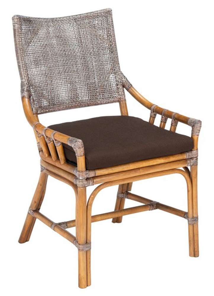 Safavieh - Donatella Chair - Brown - Brown - SEA4012C veiw 4