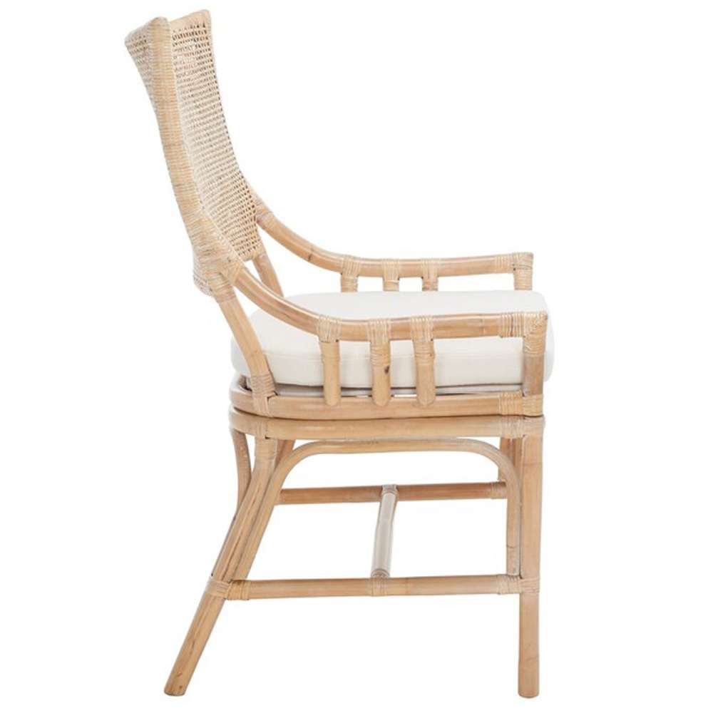 Safavieh - Donatella Chair - Natural - White Washed - SEA4012A veiw 4