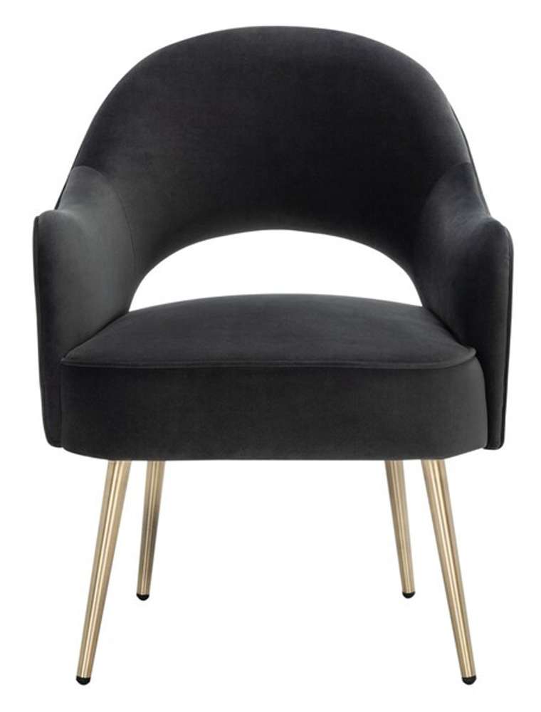 Safavieh - Dublyn Accent Chair - Black - ACH4001E veiw 1