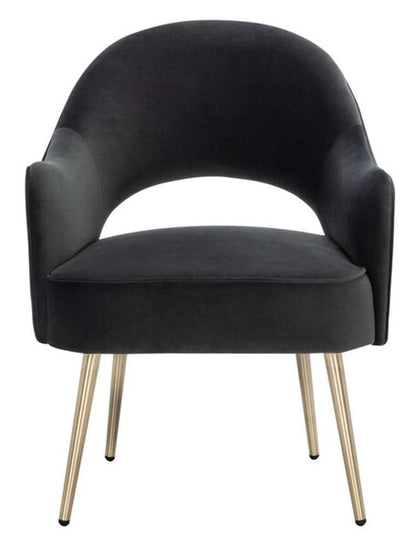 Safavieh - Dublyn Accent Chair - Black - ACH4001E veiw 1