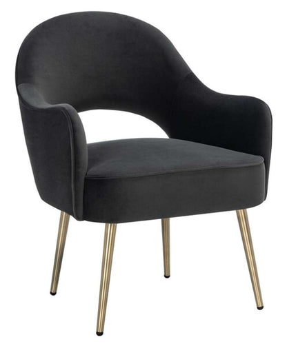 Safavieh - Dublyn Accent Chair - Black - ACH4001E veiw 3