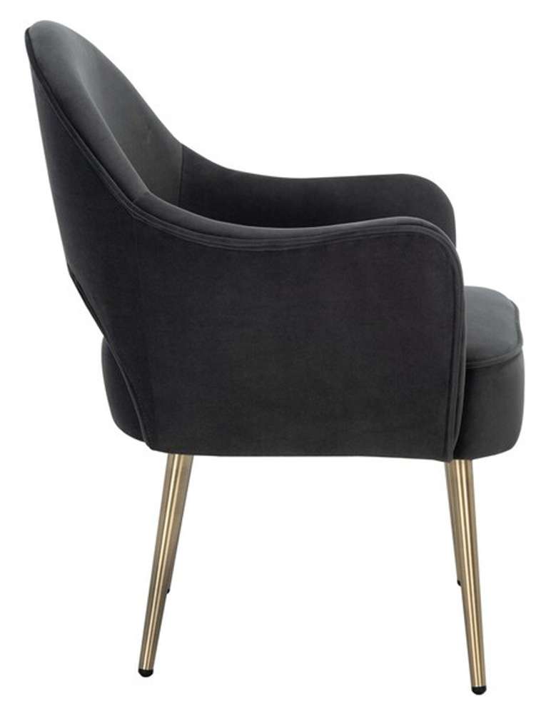 Safavieh - Dublyn Accent Chair - Black - ACH4001E veiw 4