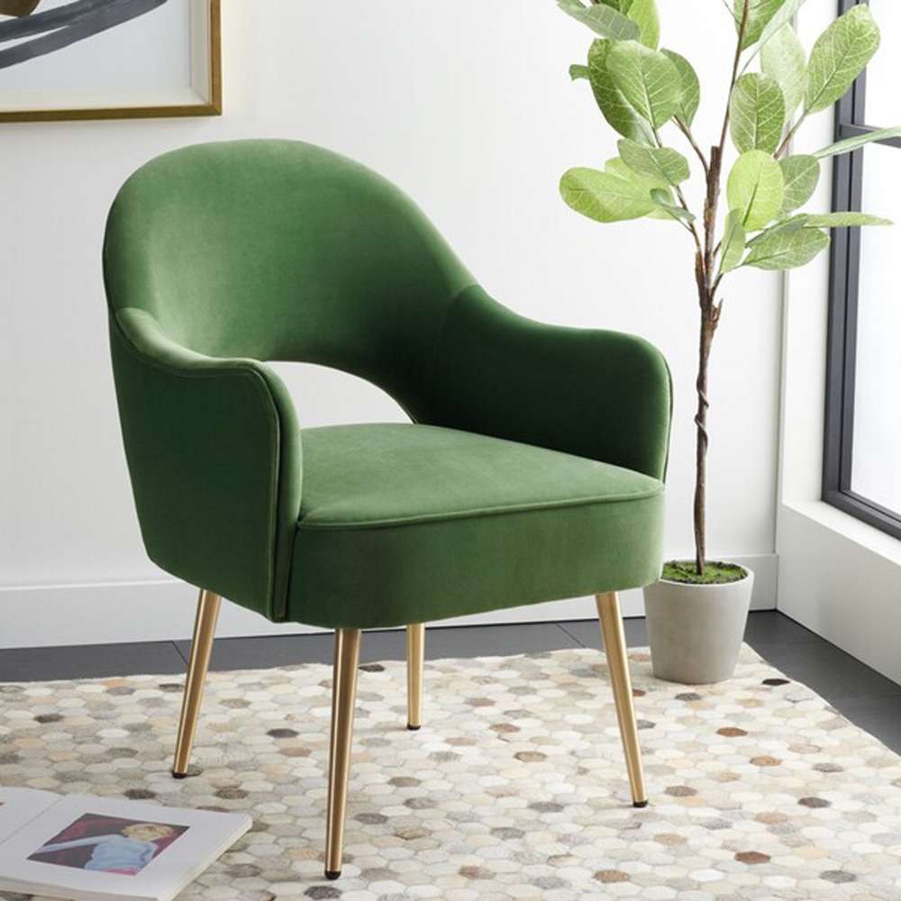 Safavieh - Dublyn Accent Chair - Green - ACH4001C veiw 2