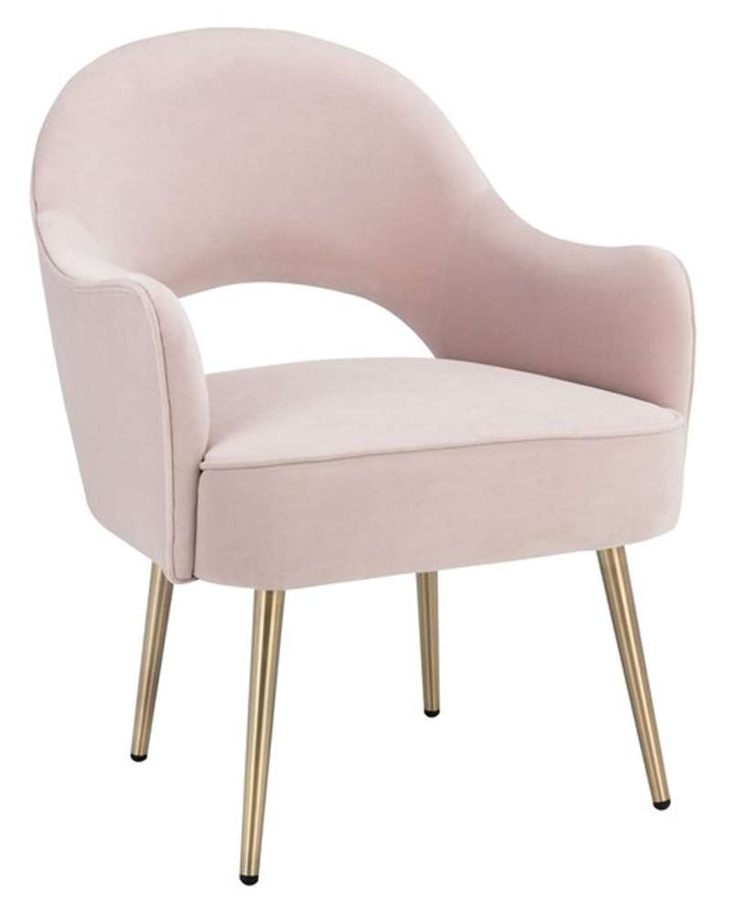 Safavieh - Dublyn Accent Chair - Light Pink - ACH4001D veiw 3