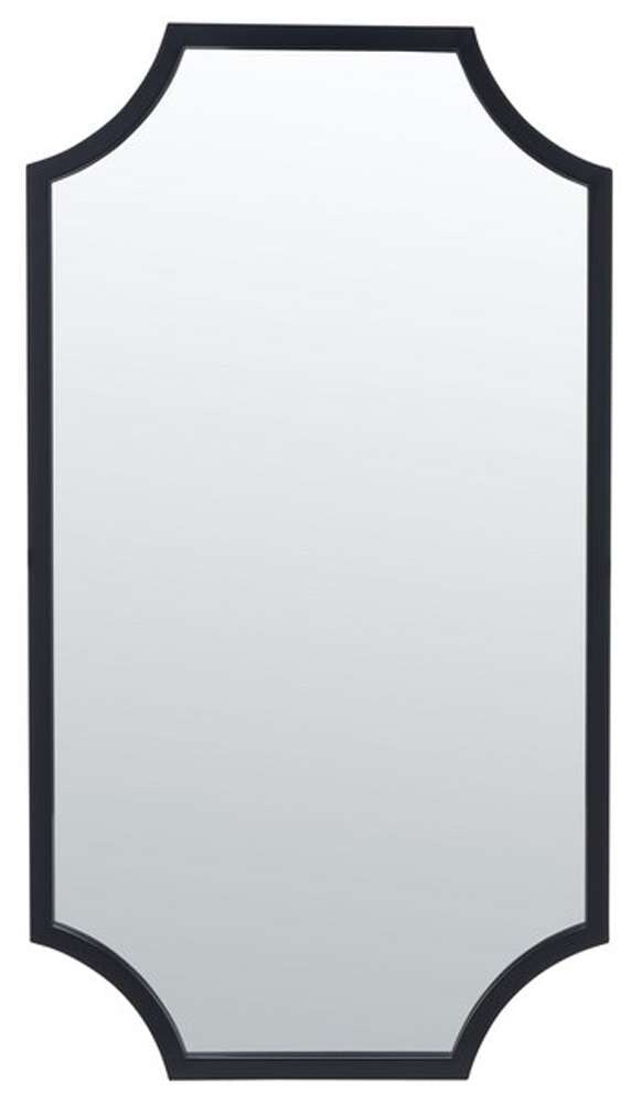 Safavieh - Elenin 19.75in Mirror - Black - MRR2012B veiw 1