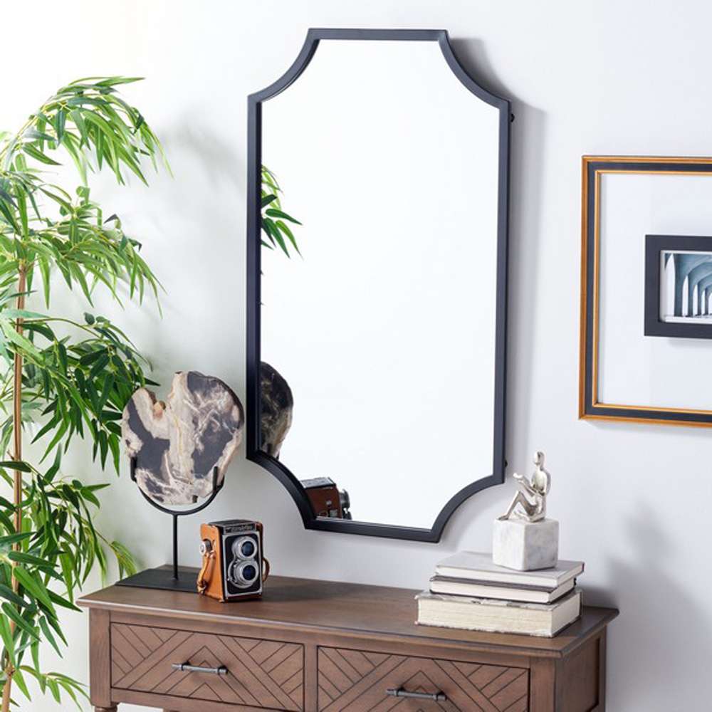 Safavieh - Elenin 19.75in Mirror - Black - MRR2012B veiw 2