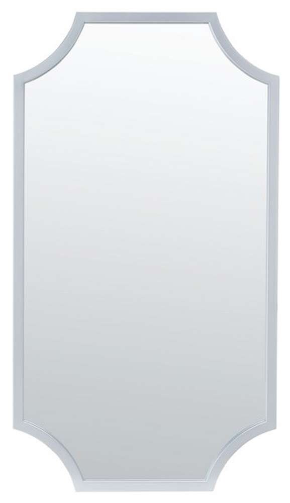 Safavieh - Elenin 19.75in Mirror - Silver - MRR2012C veiw 1