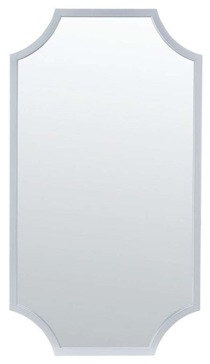 Safavieh - Elenin 19.75in Mirror - Silver - MRR2012C veiw 1