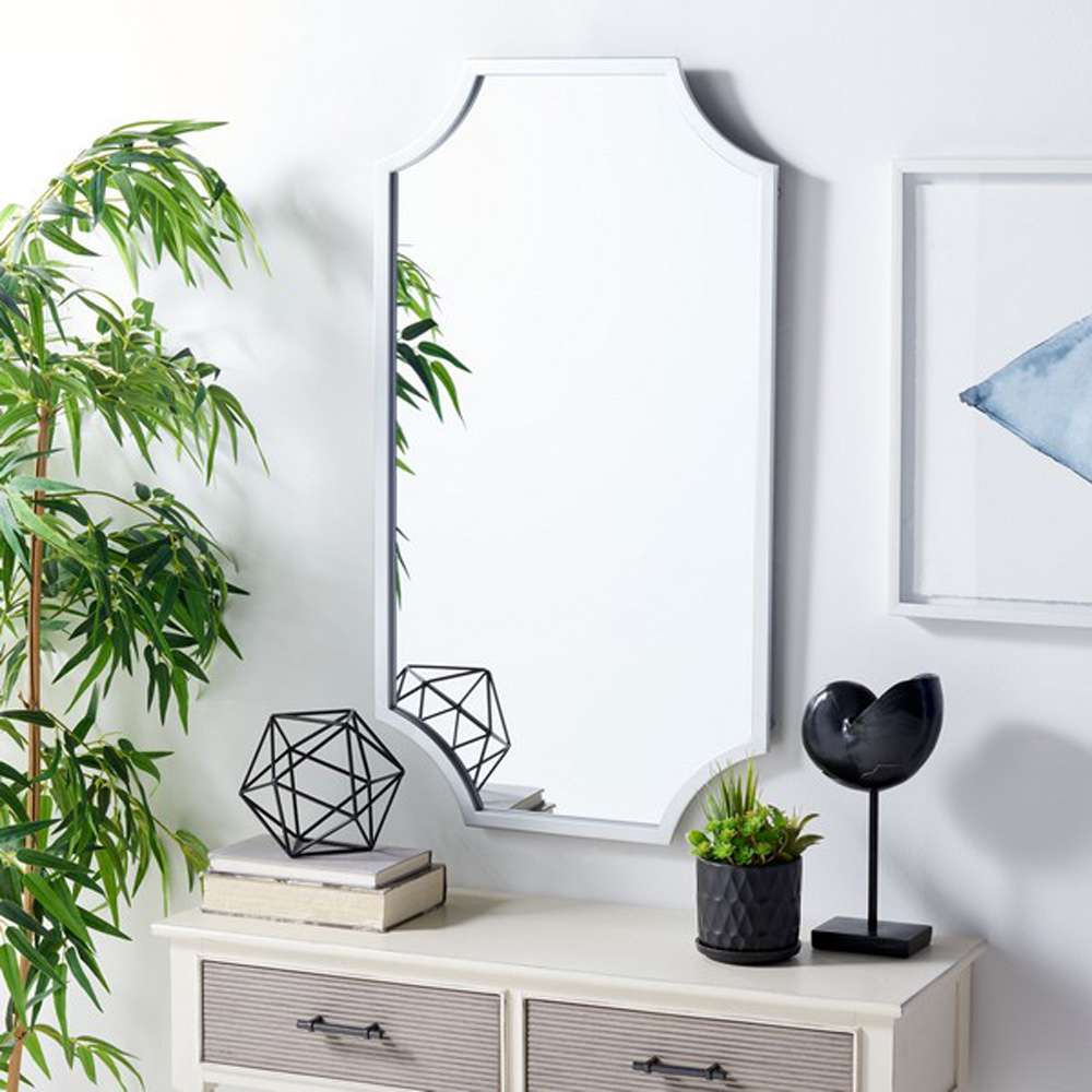 Safavieh - Elenin 19.75in Mirror - Silver - MRR2012C veiw 2