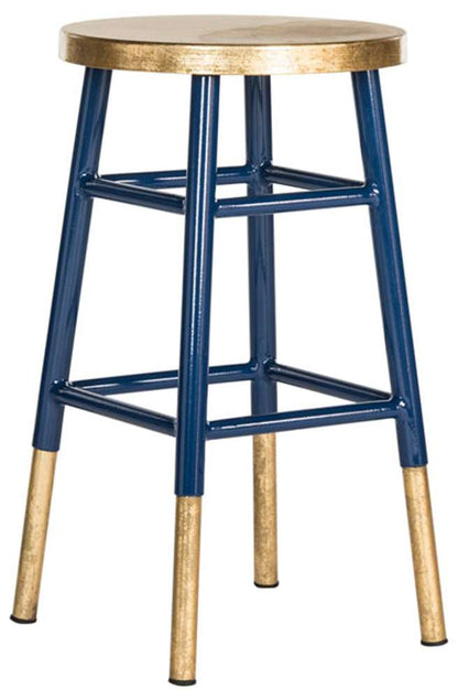 Safavieh - Emery Counterstool - Navy - Gold - FOX3231A veiw 3