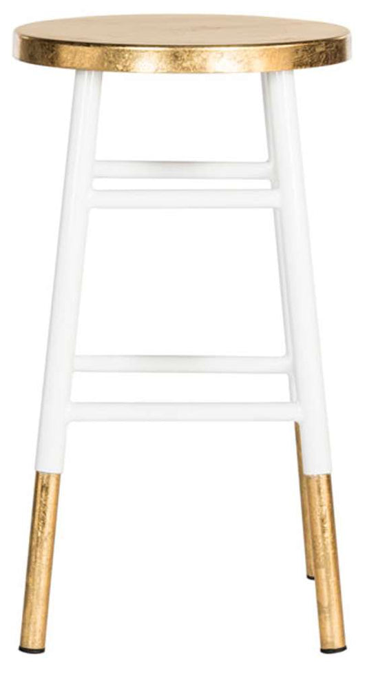 Safavieh - Emery Counterstool - White - Gold - FOX3231D veiw 1