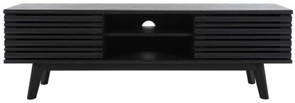 Safavieh - Esma 1 Shelf Media Stand - Black - MED9601B veiw 1