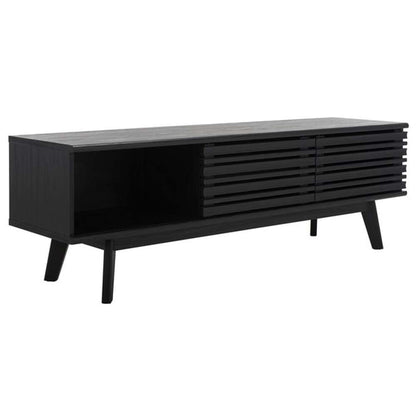 Safavieh - Esma 1 Shelf Media Stand - Black - MED9601B veiw 4