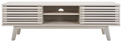 Safavieh - Esma 1 Shelf Media Stand - White - MED9601C veiw 1
