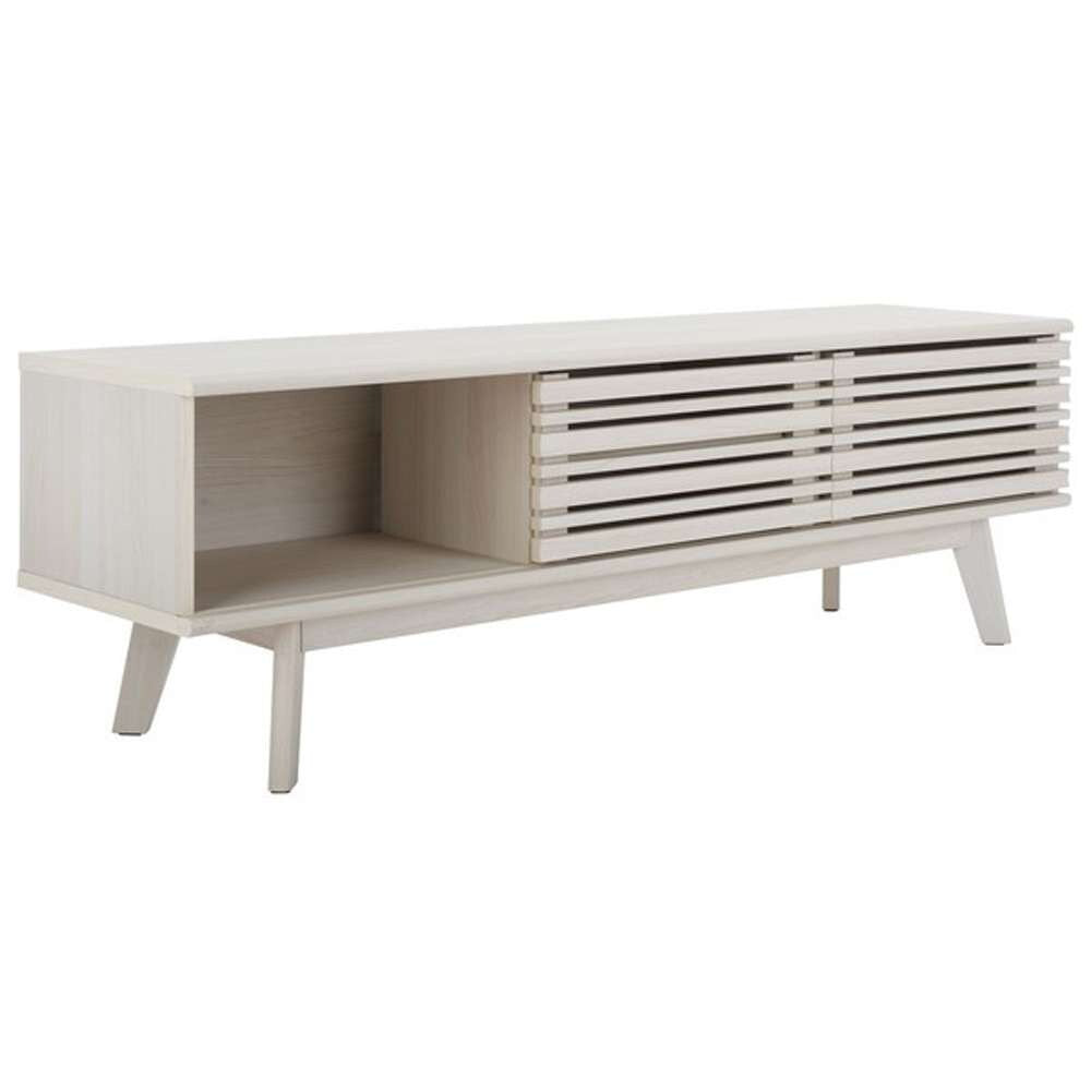 Safavieh - Esma 1 Shelf Media Stand - White - MED9601C veiw 4