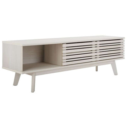 Safavieh - Esma 1 Shelf Media Stand - White - MED9601C veiw 4
