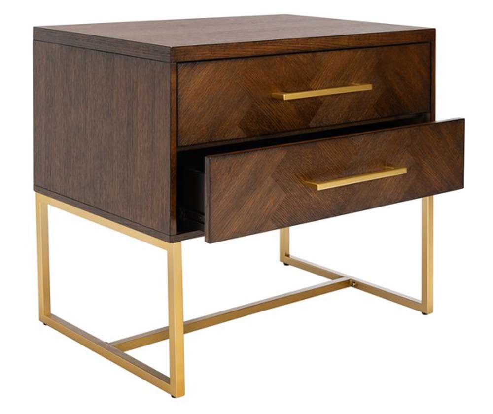 Safavieh - Estelle Nightstand - Walnut - FOX6262D veiw 4