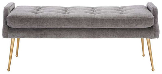 Safavieh - Everdeen Bench - Charcoal - Gold - BCH5200C veiw 1