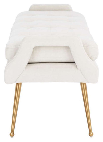 Safavieh - Everdeen Bench - Light Grey - Gold - BCH5200A veiw 4