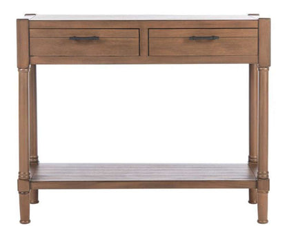 Safavieh - Filbert 2Drw Console Table - Brown - CNS5716C veiw 1
