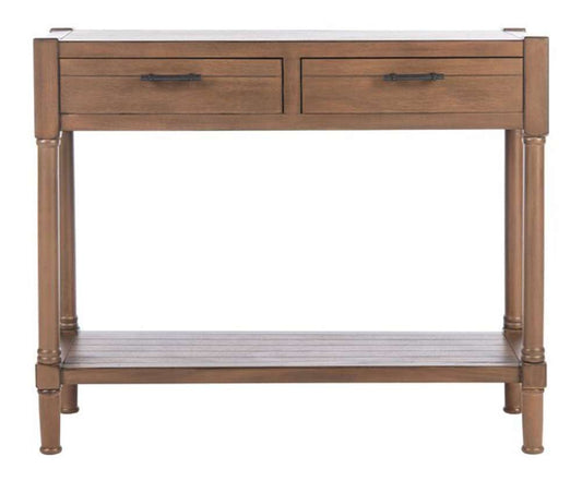 Safavieh - Filbert 2Drw Console Table - Brown - CNS5716C veiw 1