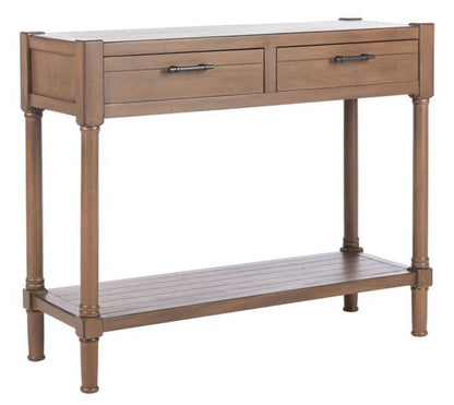 Safavieh - Filbert 2Drw Console Table - Brown - CNS5716C veiw 4