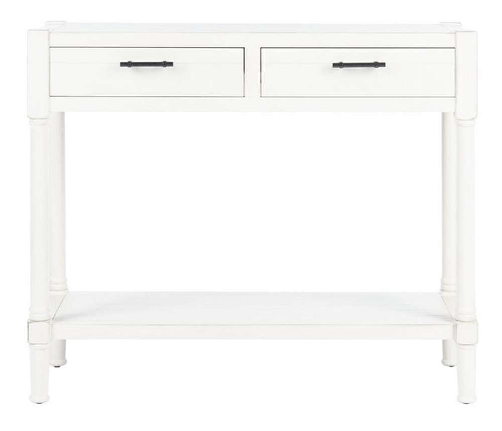 Safavieh - Filbert 2Drw Console Table - Distressed White  - CNS5716A veiw 1