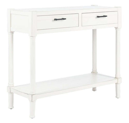 Safavieh - Filbert 2Drw Console Table - Distressed White  - CNS5716A veiw 4