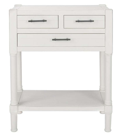 Safavieh - Filbert 3Drw Console Table - Distressed White  - CNS5717A veiw 1
