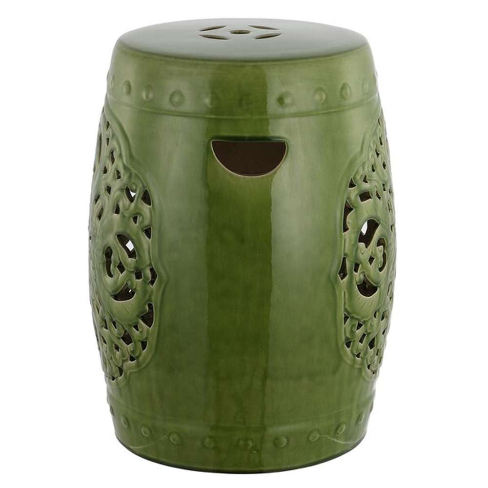 Safavieh - Flora Garden Stool - Spring Green - ACS4527E veiw 2