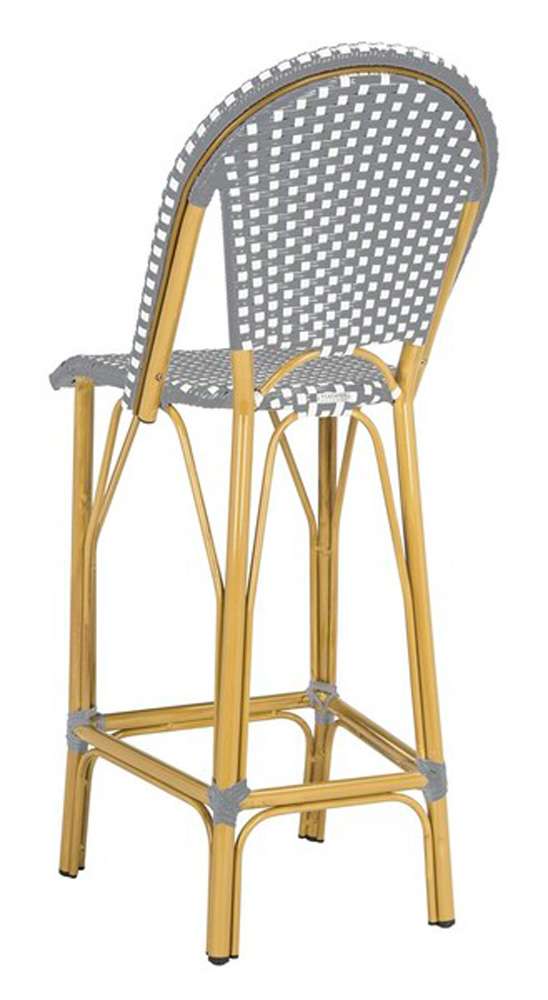 Safavieh - Ford Barstool - Grey - White - PAT4008B veiw 1