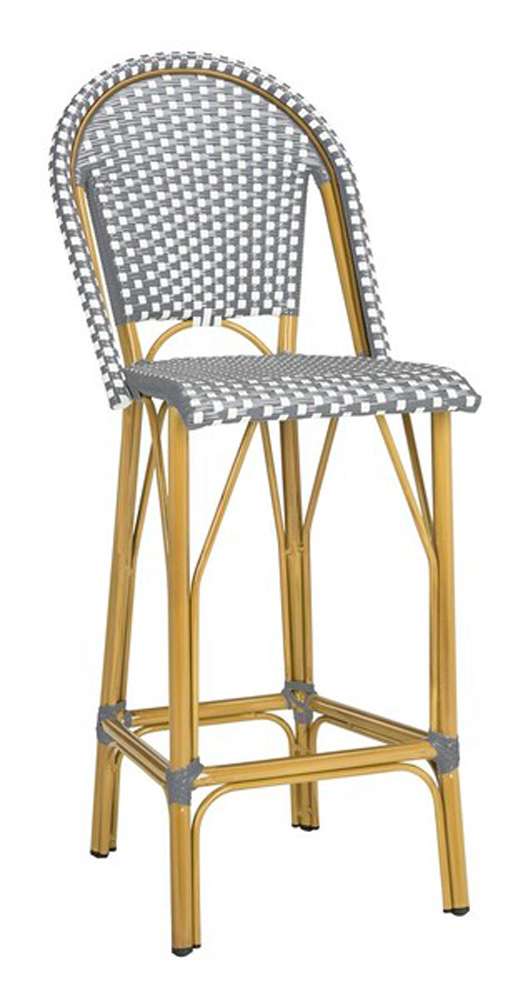 Safavieh - Ford Barstool - Grey - White - PAT4008B veiw 4