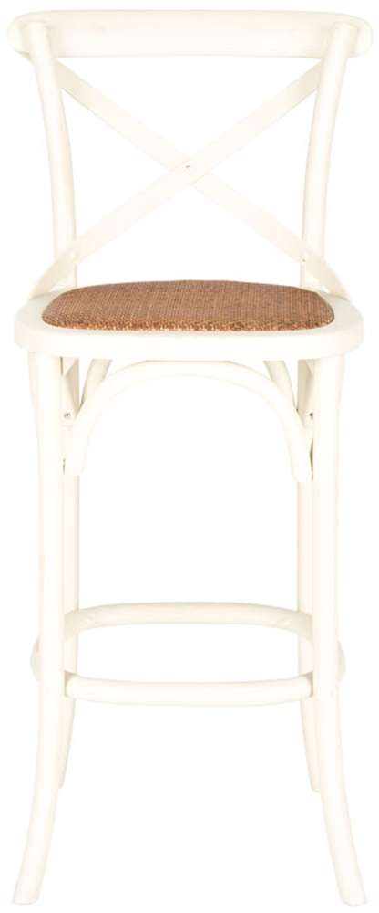 Safavieh - Franklin Barstool - Antique White - AMH9502A veiw 1