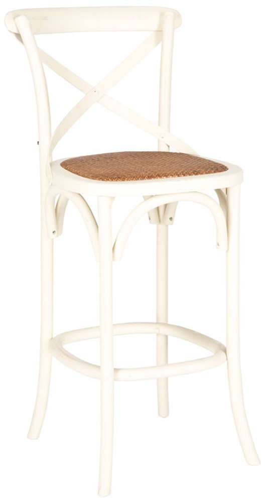 Safavieh - Franklin Barstool - Antique White - AMH9502A veiw 3