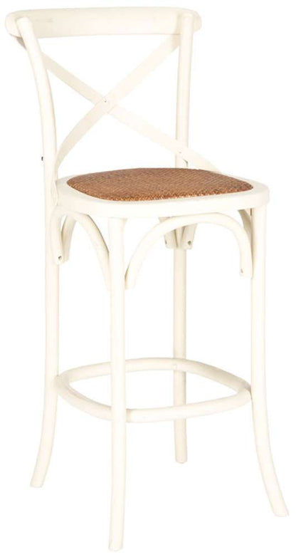 Safavieh - Franklin Barstool - Antique White - AMH9502A veiw 3