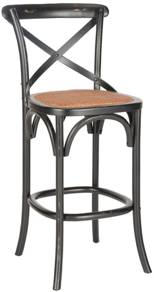 Safavieh - Franklin Barstool - Black - AMH9502B veiw 2