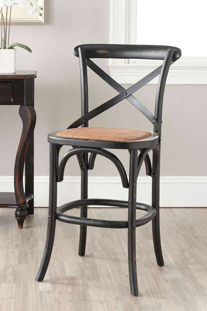 Safavieh - Franklin Counterstool - Black - AMH9504B veiw 2