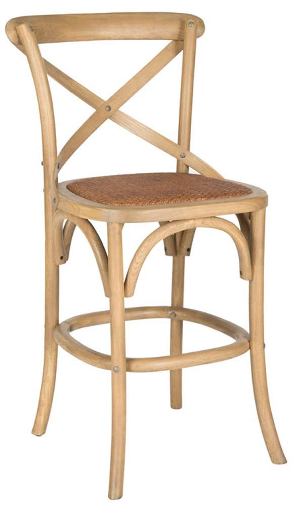 Safavieh - Franklin Counterstool - Oak - AMH9504C veiw 3