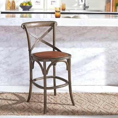 Safavieh - Franklin Counterstool - Weathered - Grey - AMH9504D veiw 2
