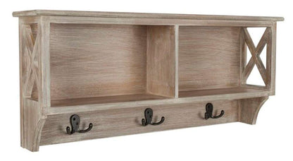 Safavieh - Freya Hanging Strg Wall Rack - Vintage White - HAC5703B veiw 3