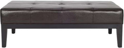 Safavieh - Fulton Rect Cocktail Ottoman - Brown - HUD8236A veiw 1