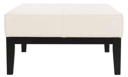 Safavieh - Fulton Rect Cocktail Ottoman - Flat Cream - HUD8236C veiw 3