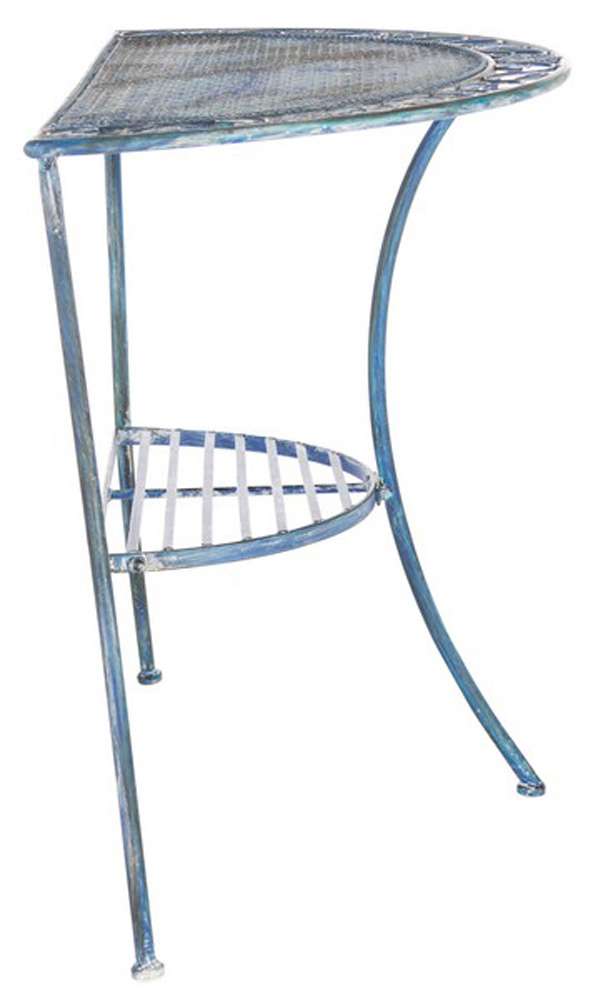 Safavieh - Genson Halfmoon Console Table - Mossy Blue  - PAT5027C veiw 2