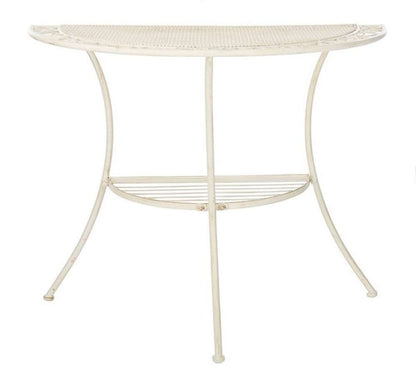 Safavieh - Genson Halfmoon Console Table - Pearl White  - PAT5027A veiw 1