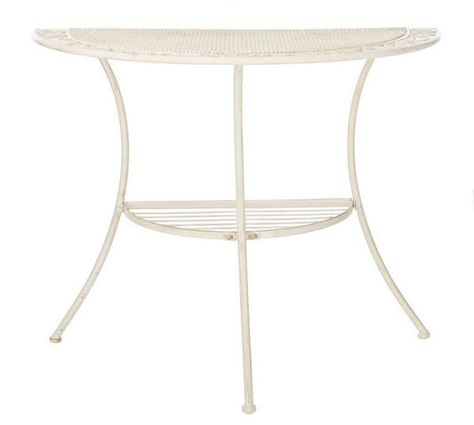 Safavieh - Genson Halfmoon Console Table - Pearl White  - PAT5027A veiw 1