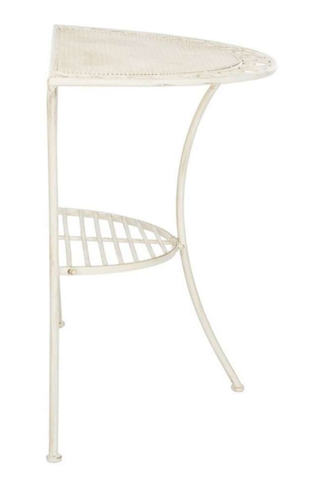 Safavieh - Genson Halfmoon Console Table - Pearl White  - PAT5027A veiw 4