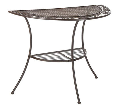 Safavieh - Genson Halfmoon Console Table - Unearthed Rust  - PAT5027B veiw 3