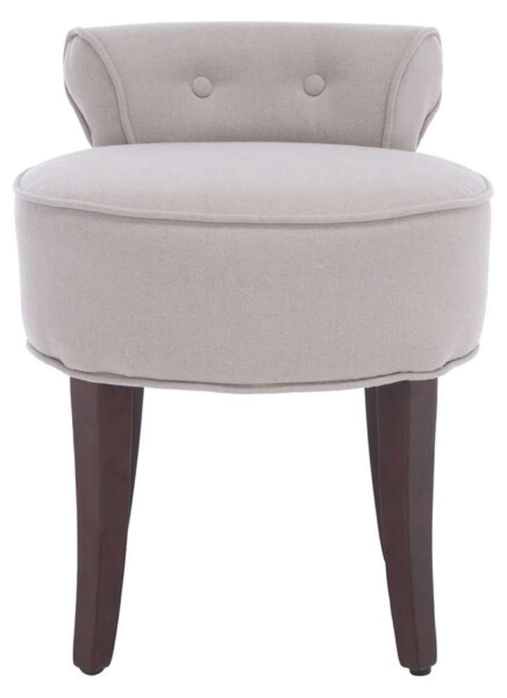 Safavieh - Georgia Vanity Stool - Taupe - MCR4546A veiw 1