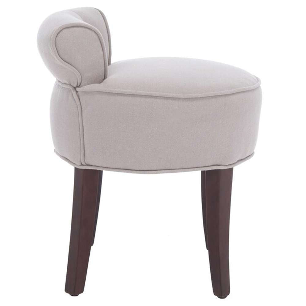 Safavieh - Georgia Vanity Stool - Taupe - MCR4546A veiw 4